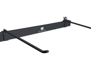 Rack tapis mural ajustable noir